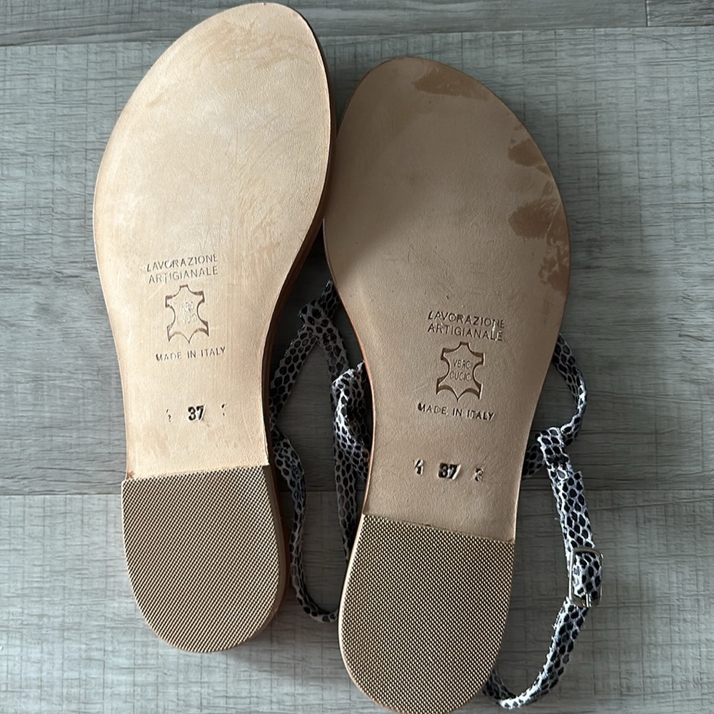 Cornetti Aria Python Sandal - image 3